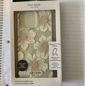Kate Spade iPhone 14 Pro Max Case Floral‎ Wireless Charging Flowers